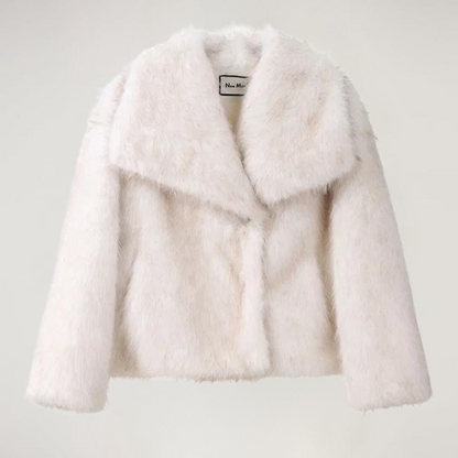 Dames Kunstbont Jas Faux Fur Warm en Stijlvol