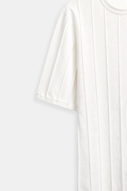 Heren T-Shirt Gestreept O-Hals Klassiek Casual
