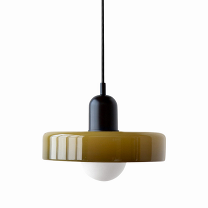 Verstelbare Glazen Hanglamp met Bauhaus-Design – Eetkamer en Woonkamer Verlichting