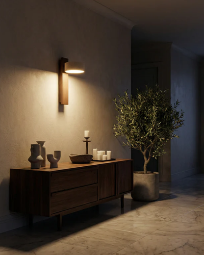 Travertijn Wandlamp Natuursteen Warm Licht voor Woonkamer Slaapkamer Gang Scandinavische Stijl Sfeerverlichting Premium Wandverlichting Tijdloos Design