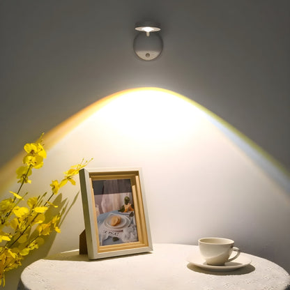 Draadloze LED Spotverlichting met Bewegingssensor 360° Verstelbaar Warm/Neutraal/Koel Wit Oplaadbaar USB-C