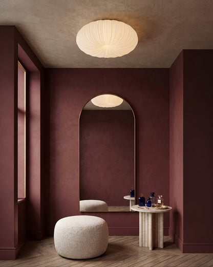 Plafondlamp Iris Scandinavisch Dimbaar Metaal & Acryl met Afstandsbediening voor Moderne Woonruimtes Slaapkamer Eetkamer Sfeerverlichting