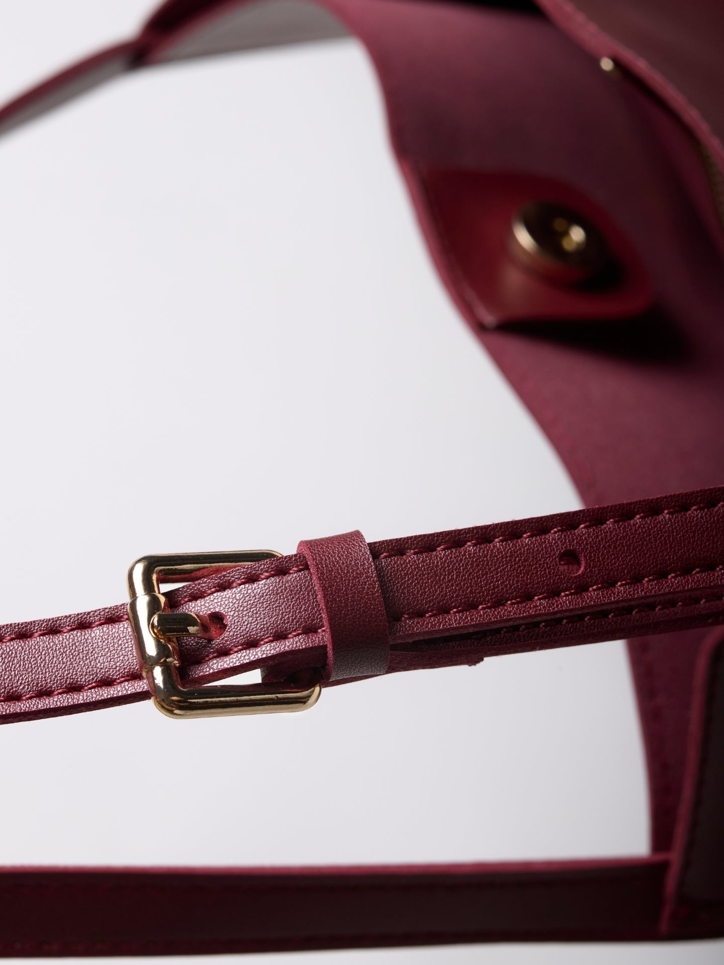 Vegan Leren Schoudertas Halfrond Elegant Ruim