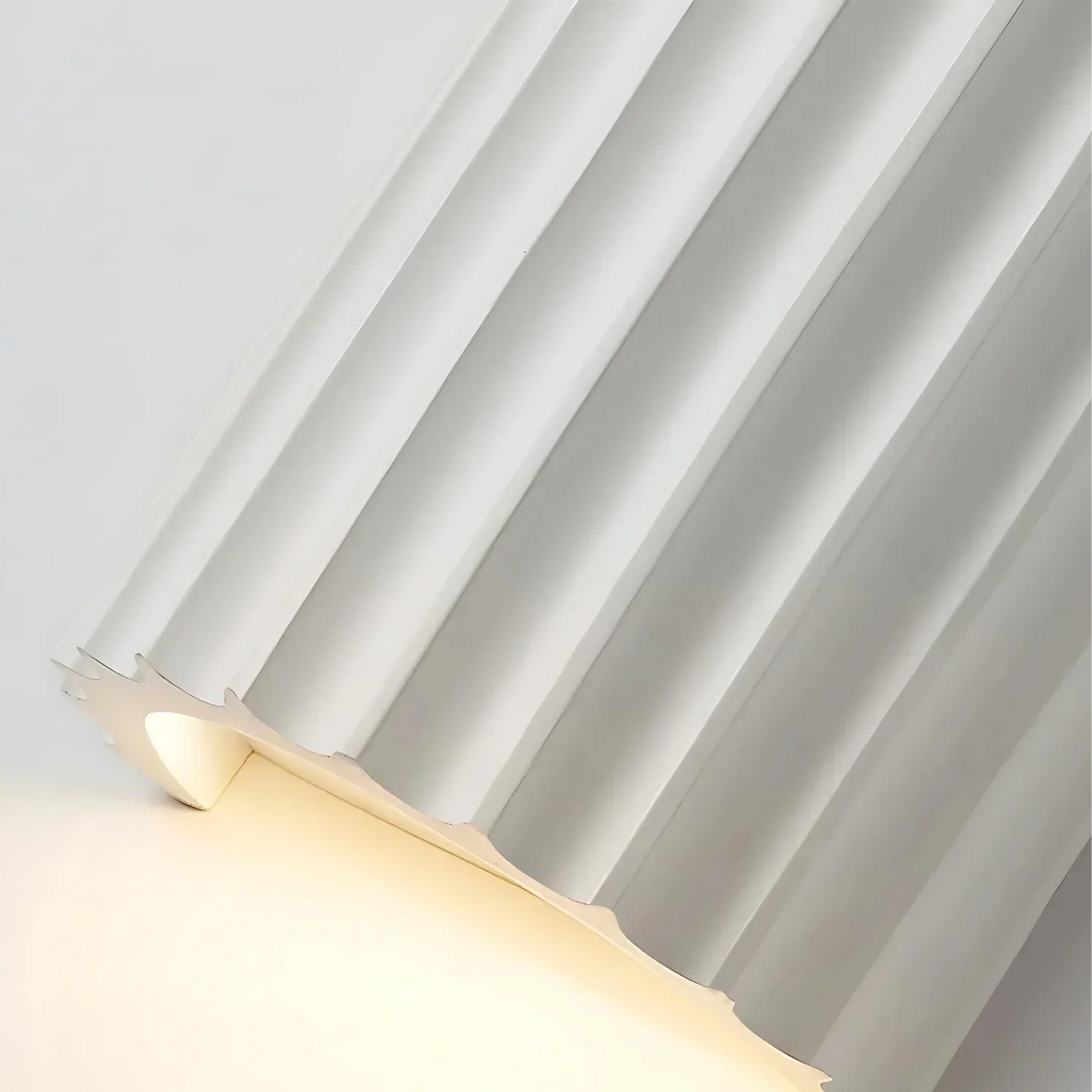 Wandlamp Resin Sculptuur Golvend Nordisch Wit Groen Grijs Slaapkamer Hal