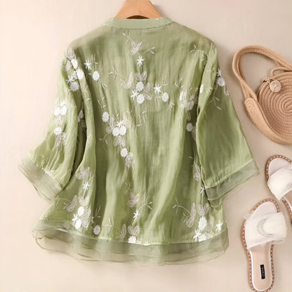 Dames Blouse Lichtgewicht Vrouwelijke Pasvorm