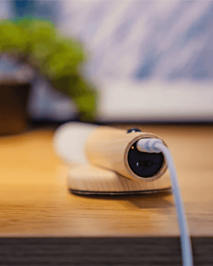 Oplaadbare Houten Wandlamp met Bewegingssensor – Dimbaar LED Nachtlampje voor Hal Gang Slaapkamer