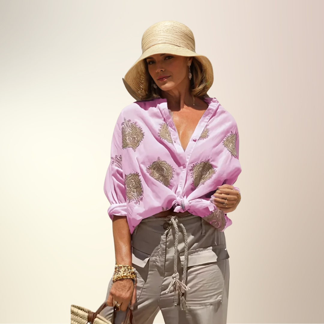Flavia | Lichtgewicht Chic Blouse - StudioMarella