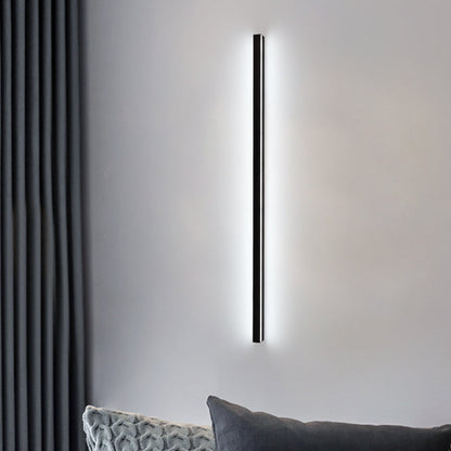 Minimalistische Lineaire Wandlamp Met Geïntegreerde LED Verlichting En Modern Design