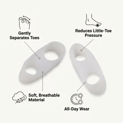Orthopedische Teenspreiders – Correctie voor Bunions, Hamertenen en Teenuitlijning