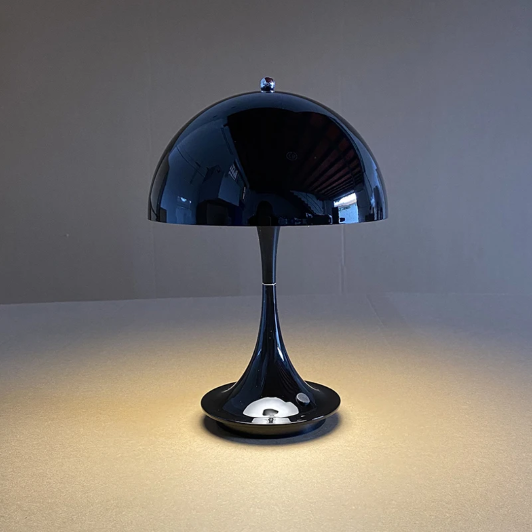Draadloze tafellamp met LED-verlichting, oplaadbaar en Scandinavisch design