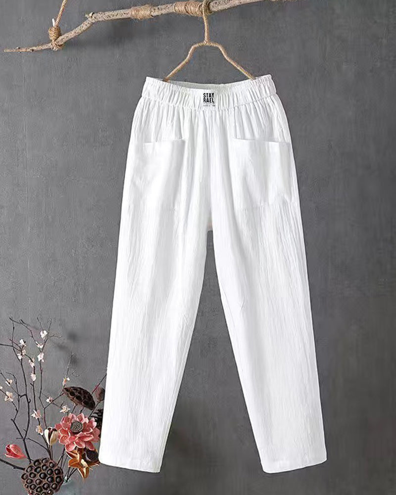 Damesbroek Zomerse Losse Broek Casual Stijl - StudioMarella