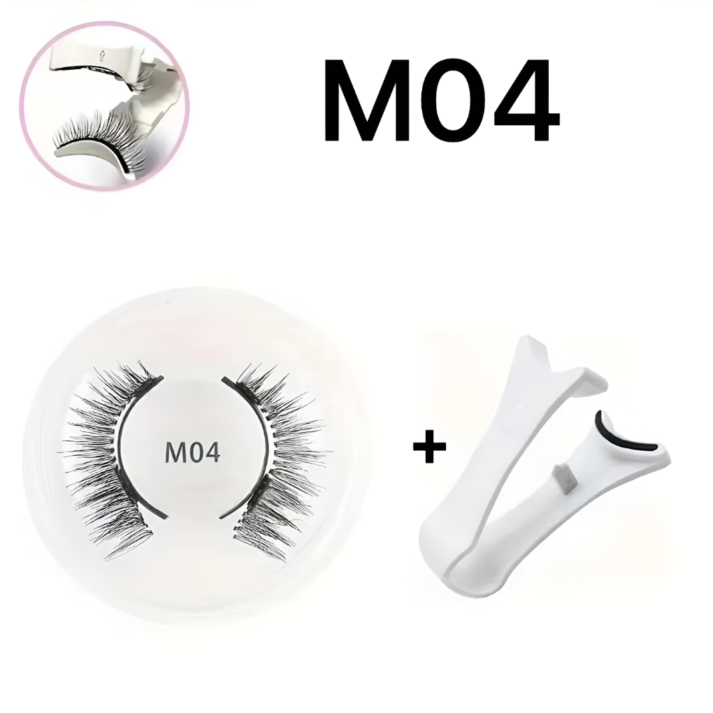 Magnetische Kunstwimpers Set met Pincet - Herbruikbaar - Lijmvrij Aanbrengen - Natuurlijke Look - Valse Wimpers