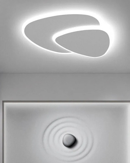 Plafondlamp Asymmetrisch Ontwerp LED Verlichting Warm Licht Modern Interieur Woonkamer Slaapkamer Eetkamer Minimalistische Designlamp