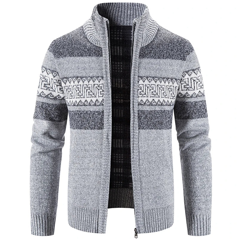 Gebreid Vest Heren Warme Wintertrui