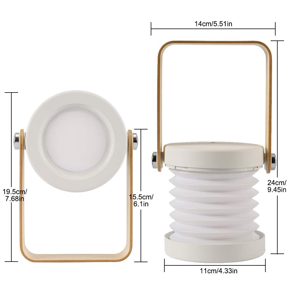 Opvouwbare LED-Leeslamp met USB-Oplaadpoort – Oogvriendelijk Leeslicht zonder Schittering voor Lezen, Werken & Studeren