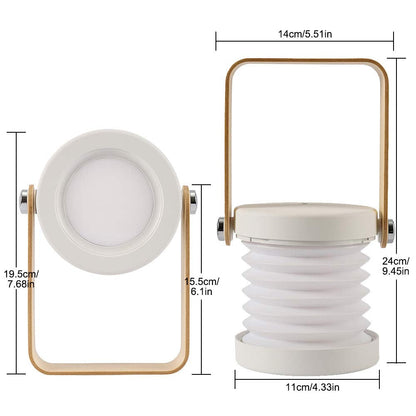 Opvouwbare LED-Leeslamp met USB-Oplaadpoort – Oogvriendelijk Leeslicht zonder Schittering voor Lezen, Werken & Studeren