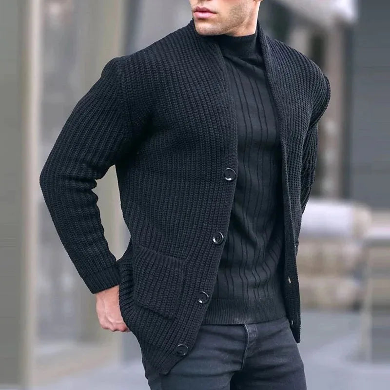 Gebreide Vest Heren Modern Streetwear Stijl - StudioMarella