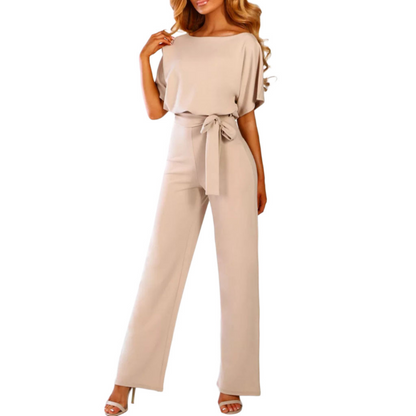 Zwarte Jumpsuit Vrouw Elegante Avondkleding Katoen Jurk