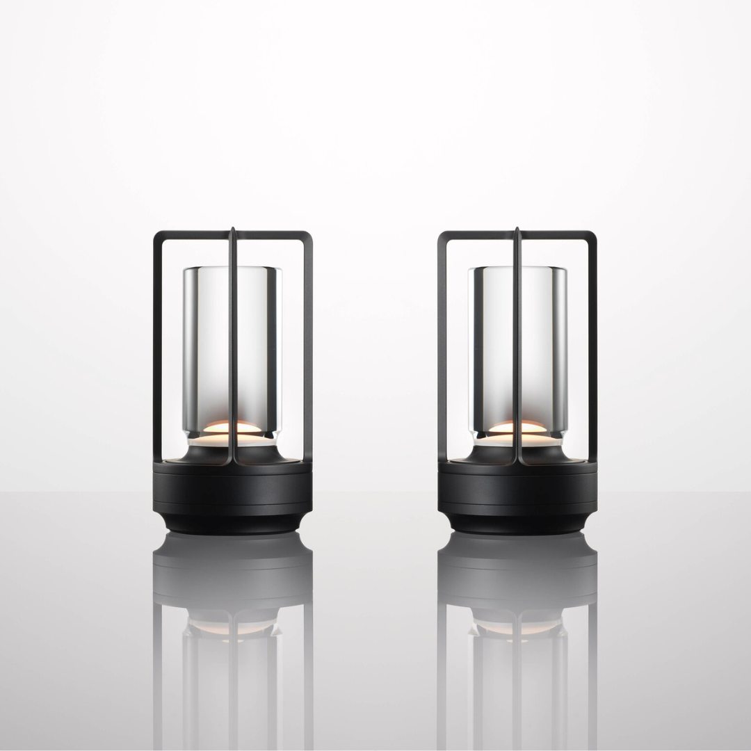 Oplaadbare Tafellamp met Touch-bediening en USB-poort - Scandinavische Stijl