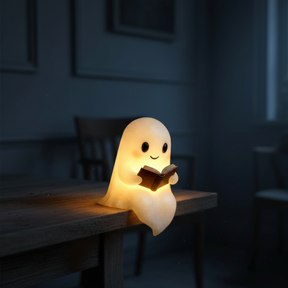 Spookjes Nachtlampje Handgemaakt Keramiek Warm Wit LED Sfeerverlichting Slaapkamer Cadeau