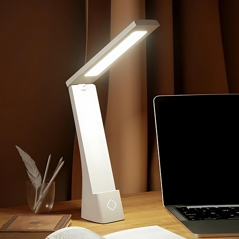 Tafellamp LED Opvouwbaar 35cm Aluminium Zwart Wit Dimbaar Bureau Slaapkamer Touch Lamp Modern Design Leeslamp