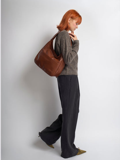 Vegan Leren Tote Tas – Ruim en Stijlvol voor Elke Dag