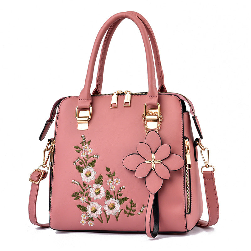 Dames Handtas Bloemenprint Trendy Design Leana → Dames Handtas Bloemenprint Elegant Design Leana