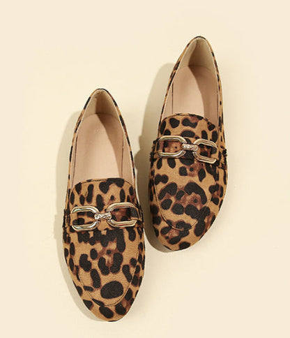 Dames Loafers Panterprint Zacht en Stijlvol