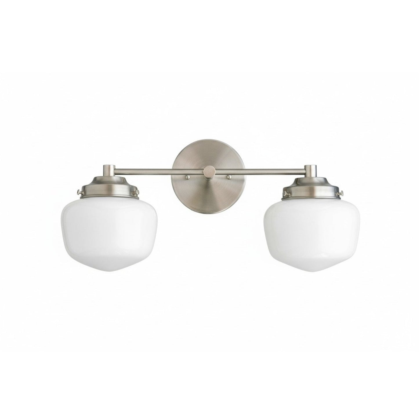 Globe Wandlamp Klassieke Badkamer Schoolhouse Verlichting Mat Opaal Glas voor Spiegel en Wastafel