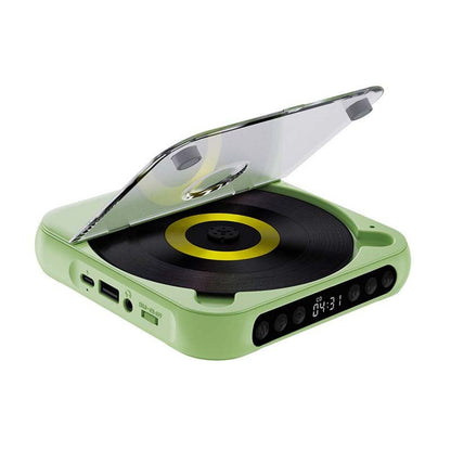 Draagbare CD Speler Met Bluetooth 5.3 Oplaadbare 2000mAh Batterij Type C USB MP3 CD-R CD-RW Ondersteuning Compact Design Met 3.5mm Aansluiting