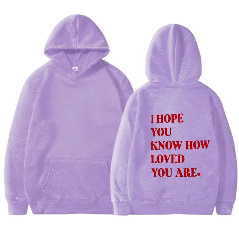 Dames Hoodie Zwart met Self Love Print Trendy Design