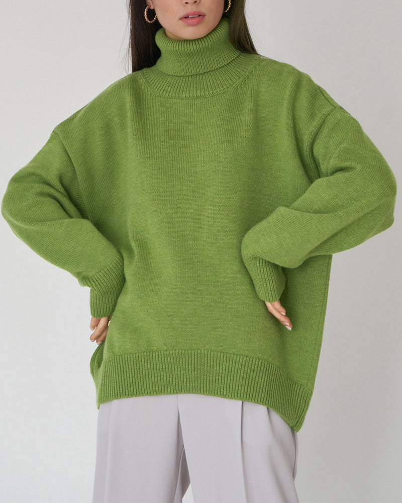 Dames Coltrui Oversized Katoen Casual Dagelijks