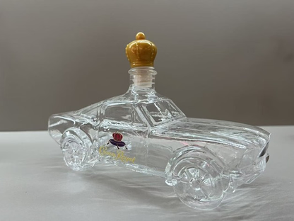 Auto-Vormige Whiskykaraf in Mustang-Stijl – Glazen Spirit Decanter voor Thuisbar