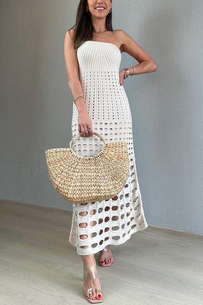 Boerenstijl Maxi Jurk Off-Shoulder Patchwork Zomerjurk