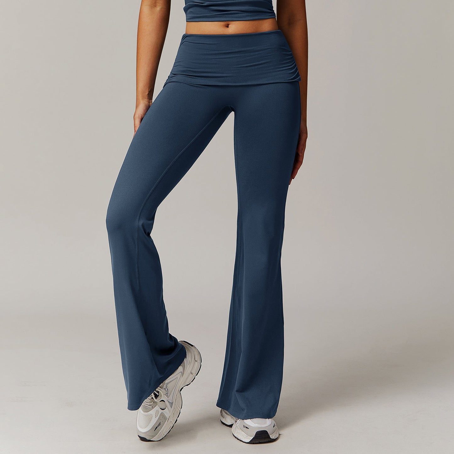 Yoga Broek Dames Hoge Taille Comfortabele Flared Sportbroek voor Vrouw