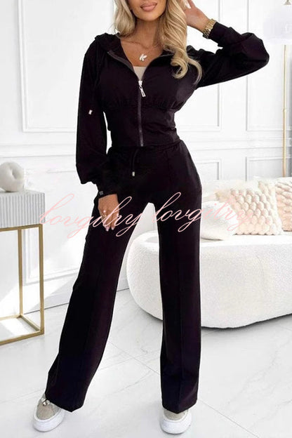 Dames Trainingspak Zacht Velours Luxe Sportkleding