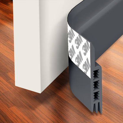 Tochtstrip Deur Siliconen 99cm Wit Zelfklevend Geluidsisolatie Deurafdichting Tochtstopper Energiebesparing Woning Isolatie