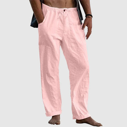 Linnen Broek Heren Casual Zomermodel - StudioMarella