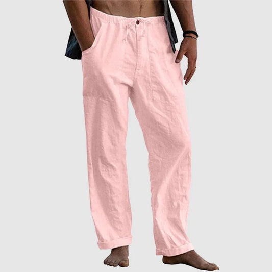 Linnen Broek Heren Casual Zomermodel - StudioMarella