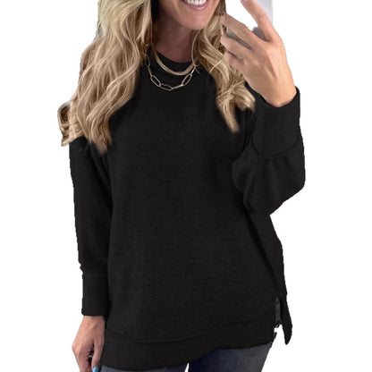Dames Trui Ronde Hals Elegante Basis Collectie