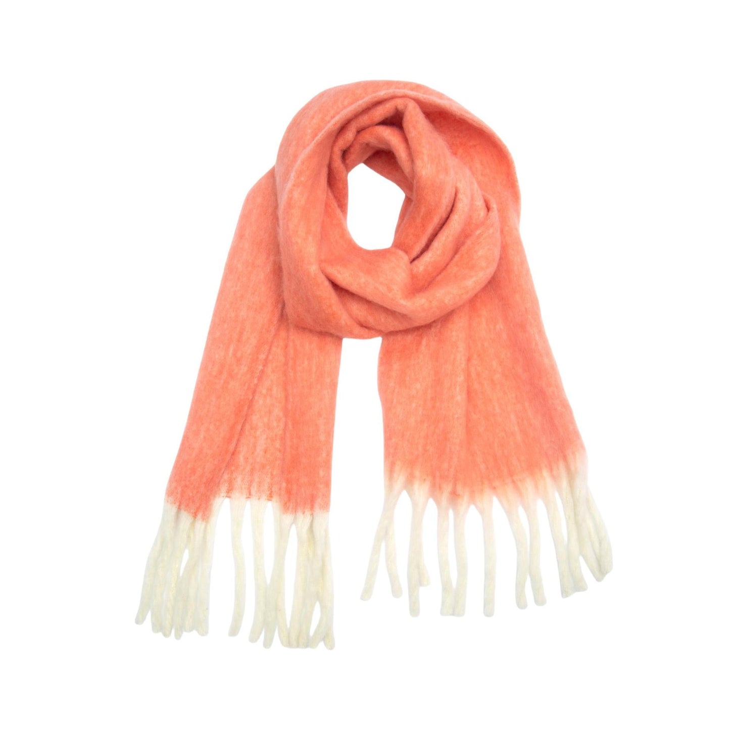 Dames Sjaal Zacht met Franjes Warm en Elegant