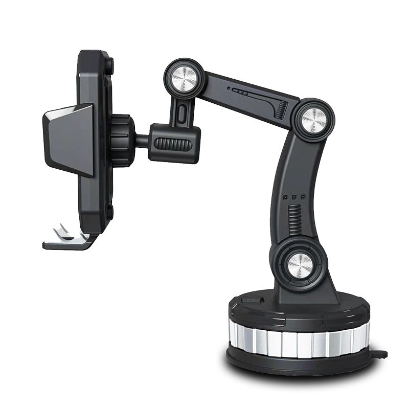 Universele Telefoonhouder Auto Voorruit & Dashboard 360° Draaibaar met Telescopische Arm