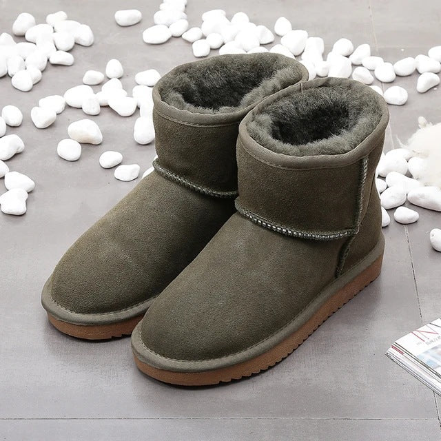 Dames Winterboots Waterdicht Fleece Gevoerd Warme Laarzen