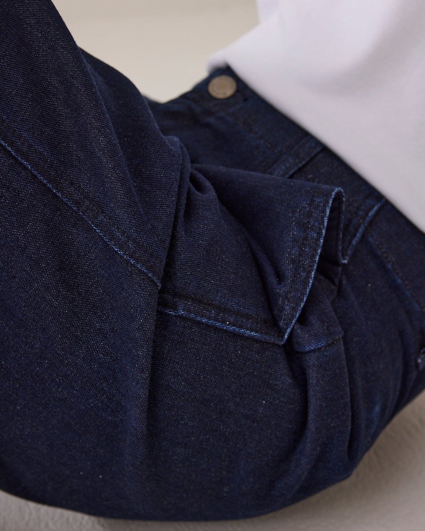 Vrouwen Jeans Set Wijdvallend met T-shirt Comfortabel
