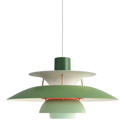 Hanglamp Metaal E27 Groen Eettafel Woonkamer Gelaagde Designlamp Scandinavische Hanglamp Sfeerverlichting Interieur