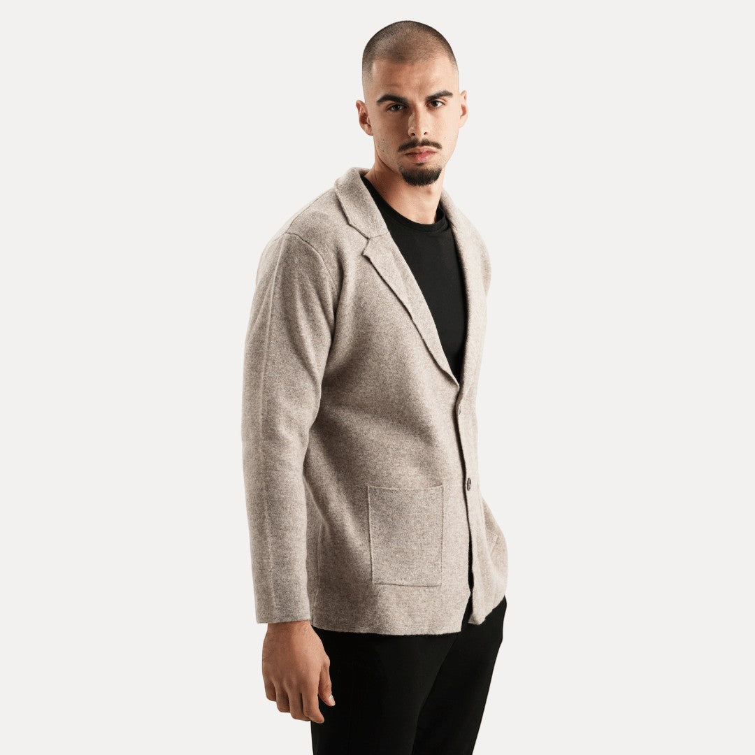 Giovanni Cardigan van Wol Modal Modern Design