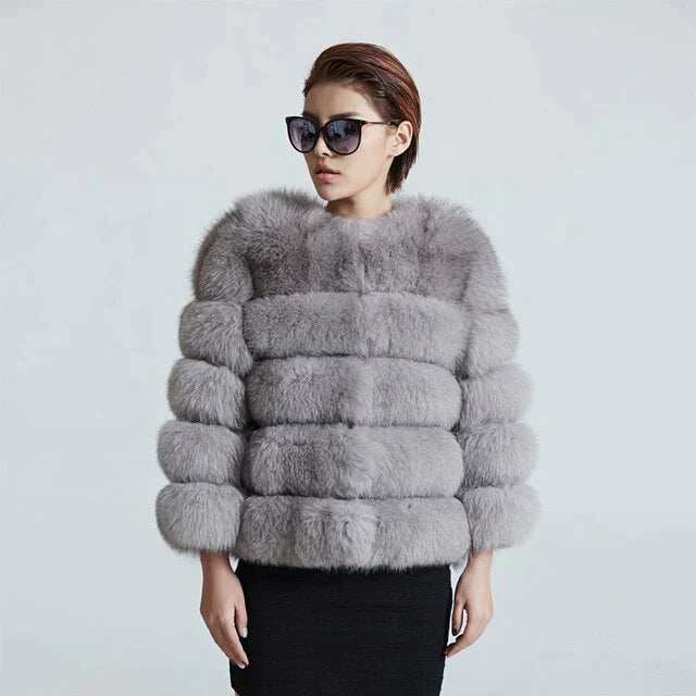 Bontjas Luxe Elegante Vrouwenjas Colleen Stijl