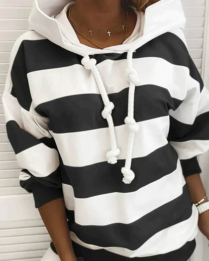 Warme Hoodie voor Dames en Heren Modieus Design