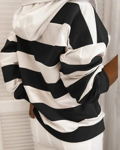 Warme Hoodie voor Dames en Heren Modieus Design