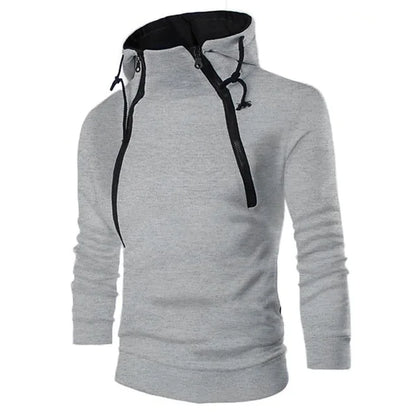 Zachte Sweatshirt Hoodie met Hoge Hals Comfortabel